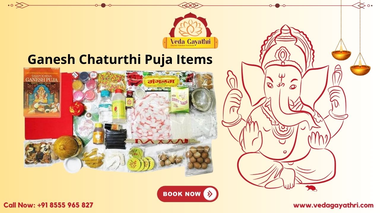 Ganesh Chaturthi Puja Items Ganapati Pooja Samagri Veda Gayathri